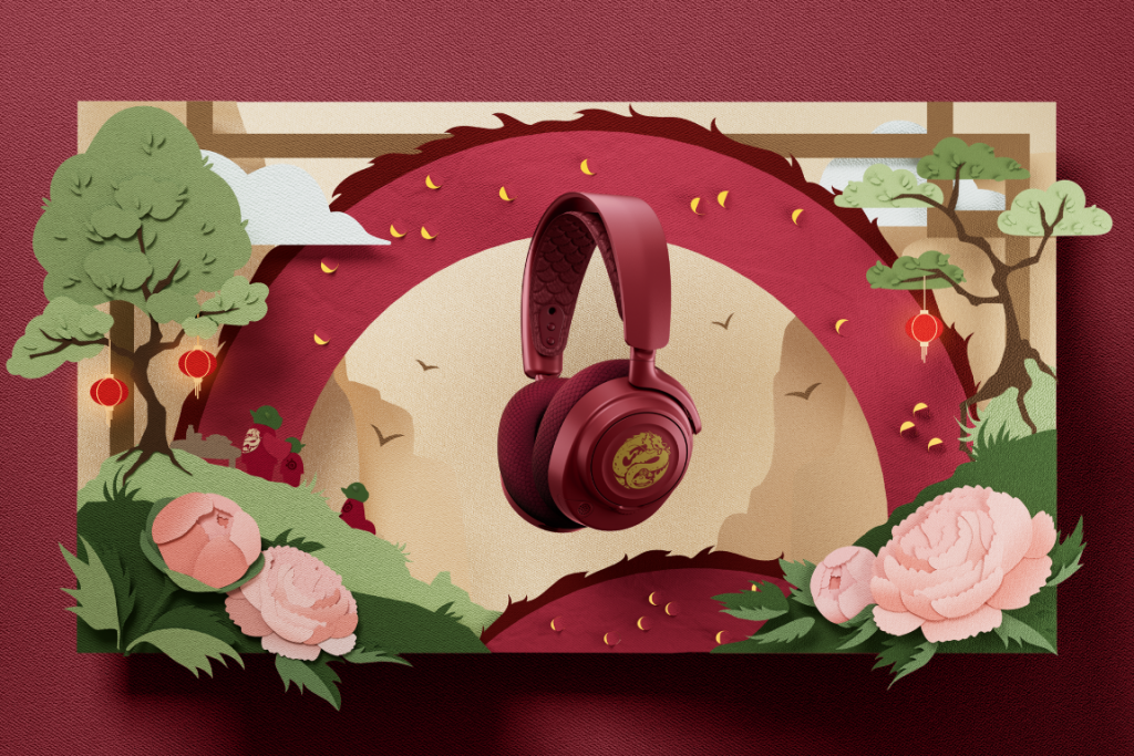 Steelseries celebrates the Lunar New Year with a special-edition Dragon Arctis Nova 7
