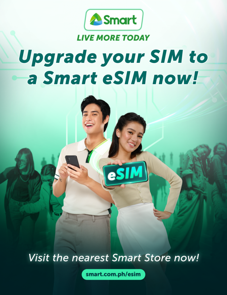 Smart now enables mobile users to upgrade their physical SIM to an eSIM while retaining their number