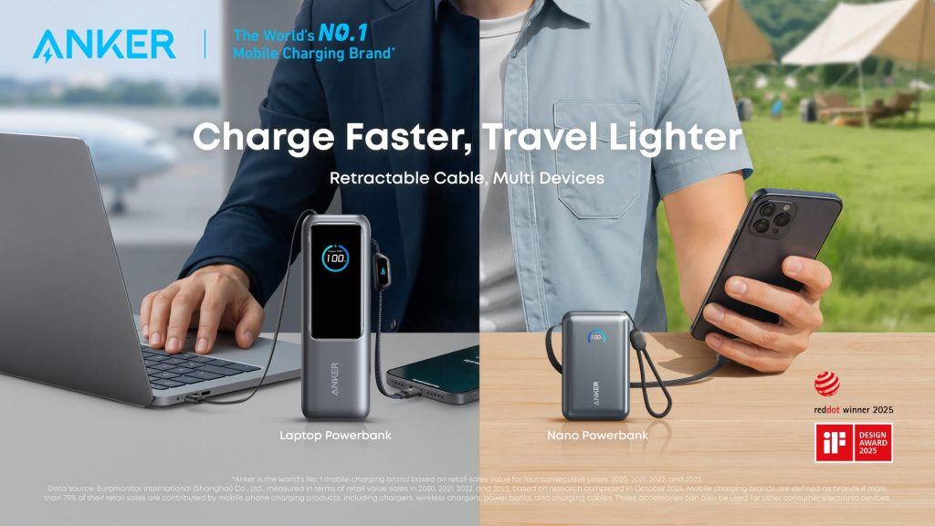 These new ultra-portable devices from Anker allow you to travel lighter, charge Faster
