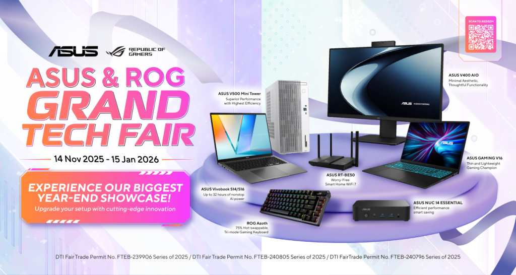 This one’s for the builders, gamers, and upgraders: ASUS ROG Grand Tech Fair 2025