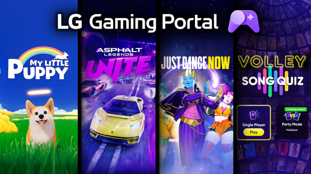LG webOS TVs get new games for immersive play LG Gaming Portal