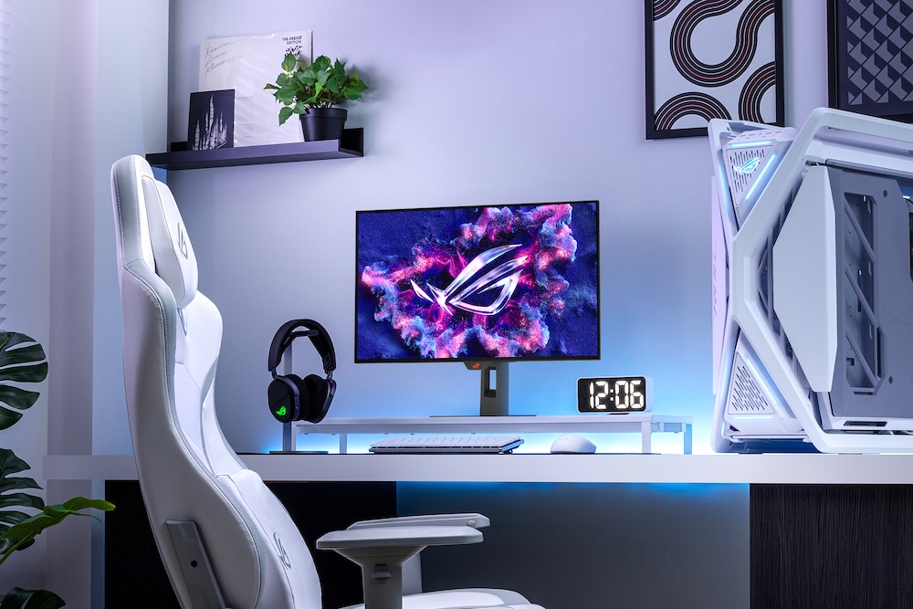 ASUS ROG new gaming monitors combine speed with stunning color ASUS (WOLED) ROG Strix OLED XG27AQDMG Gen2 (XG27AQDMGR)