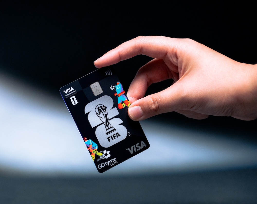 GoTyme, Visa offer FIFA World Cup 2026 trip to cardholders GoTyme Visa Pitch Black