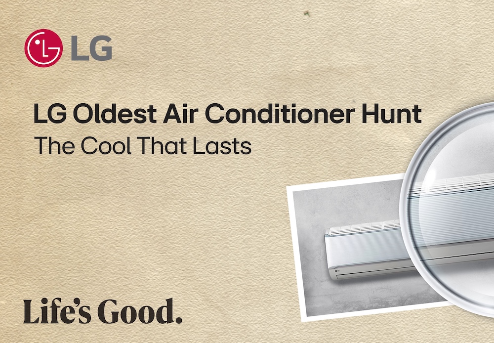 LG Philippines launches hunt for oldest working air conditioner