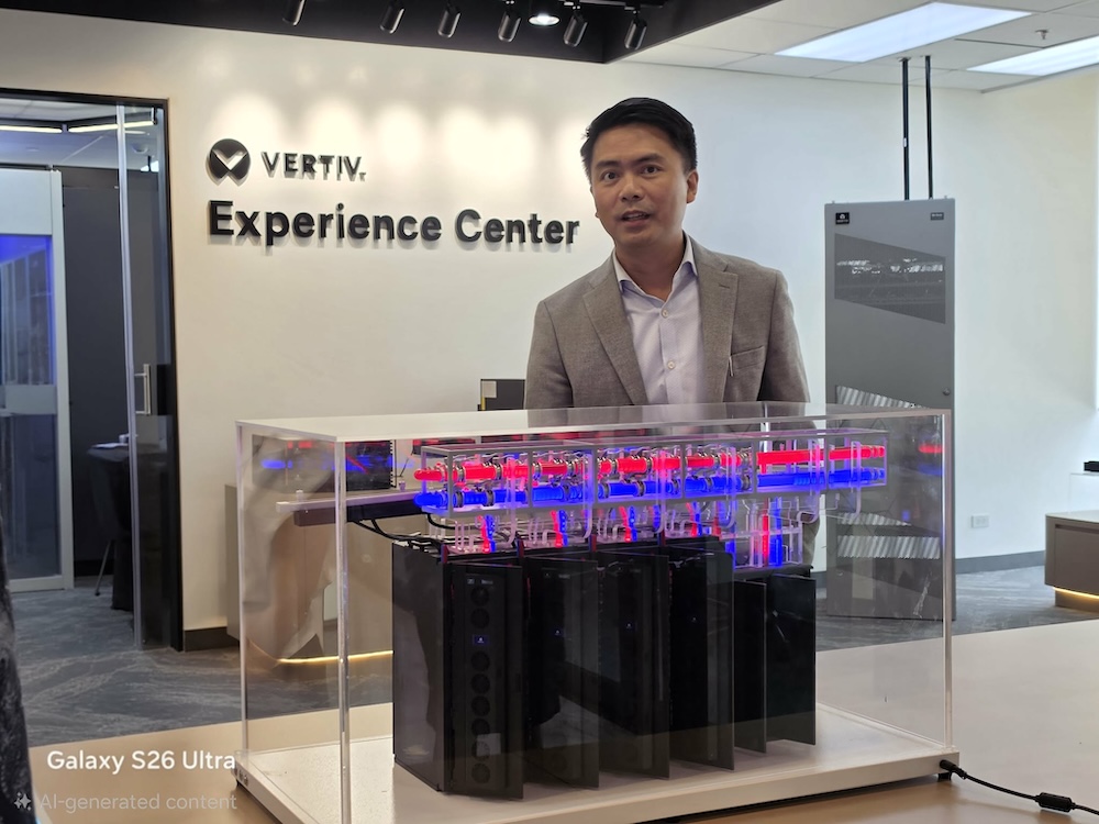 Surge in AI use drives demand for liquid cooling in local data centers Nico Echavarria, country head of Vertiv Philippines