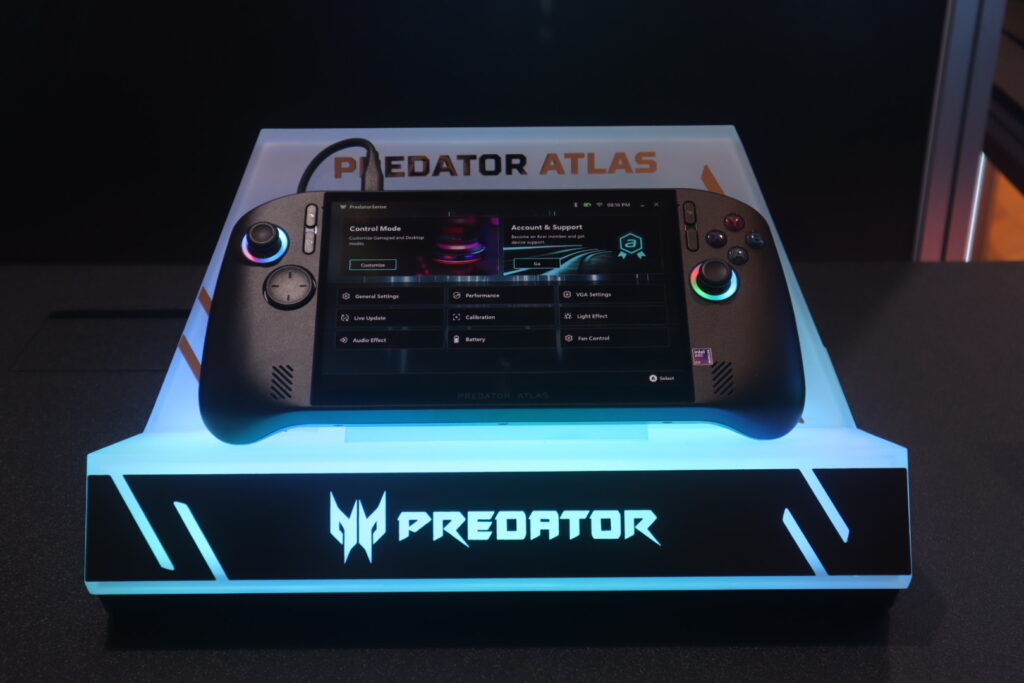 Acer brings Predator brand to handheld gaming with Atlas 8