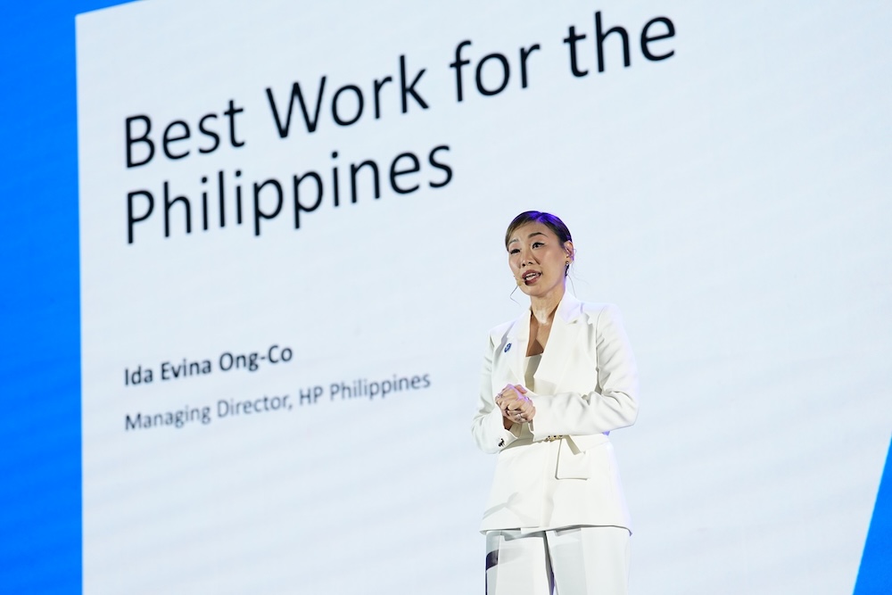 HP Elevate 2026 puts simpler AI work tools in focus Ida Evina Ong-Co, Managing Director of HP Philippines
