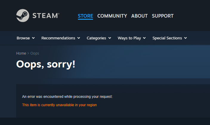 GoreBox no longer accessible in PH after Google, Steam restrictions