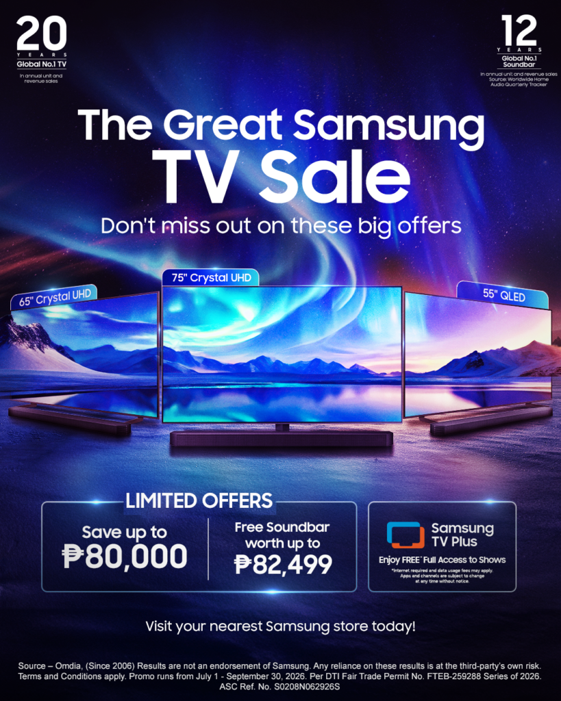 Upgrading Your Entertainment Just Got More Rewarding with Unbeatable Offers on Samsung Vision AI TVs and Sound Devices