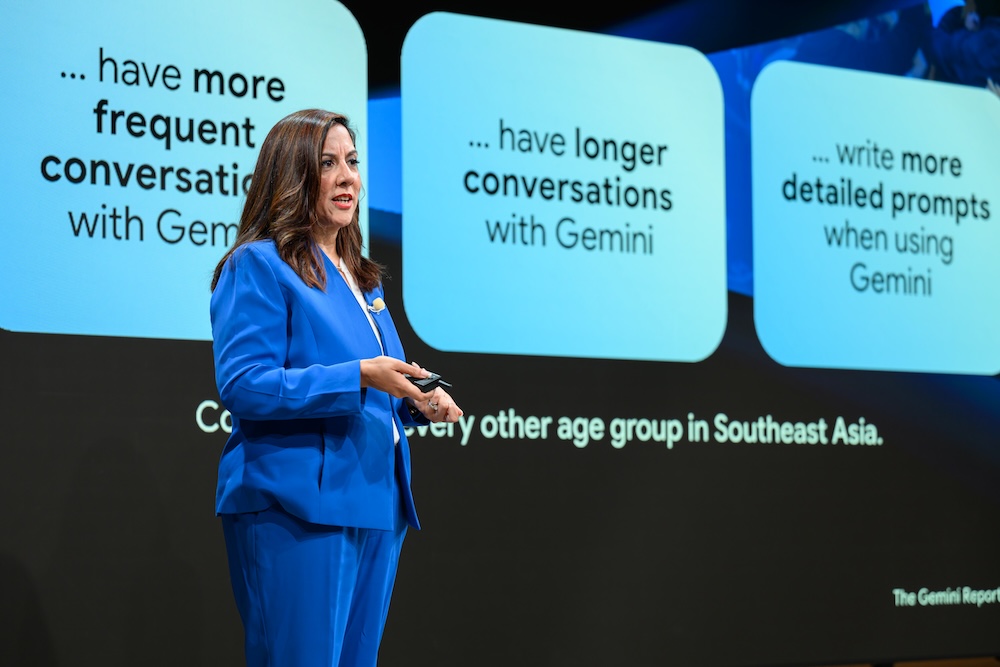 Google report: Filipino women lead Gemini use in Southeast Asia Sapna Chadha, VP, Google SEA & South Asia Frontier